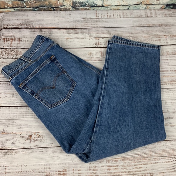 Levi Strauss “505” Straight leg blue jeans size 40 - Picture 8 of 16